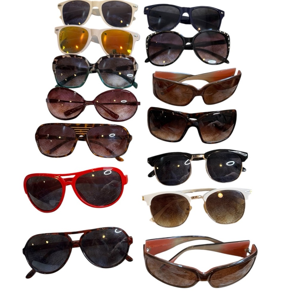 Multiples Sunglasses Collection - Black, Red, White, Brown
